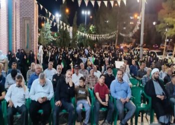 حماسه آفرینی خاورشهری‌ها در نود و یکمین شب مقاومت و خونخواهی امام شهید