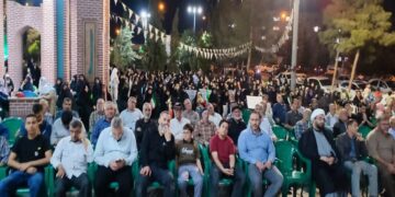 حماسه آفرینی خاورشهری‌ها در نود و یکمین شب مقاومت و خونخواهی امام شهید